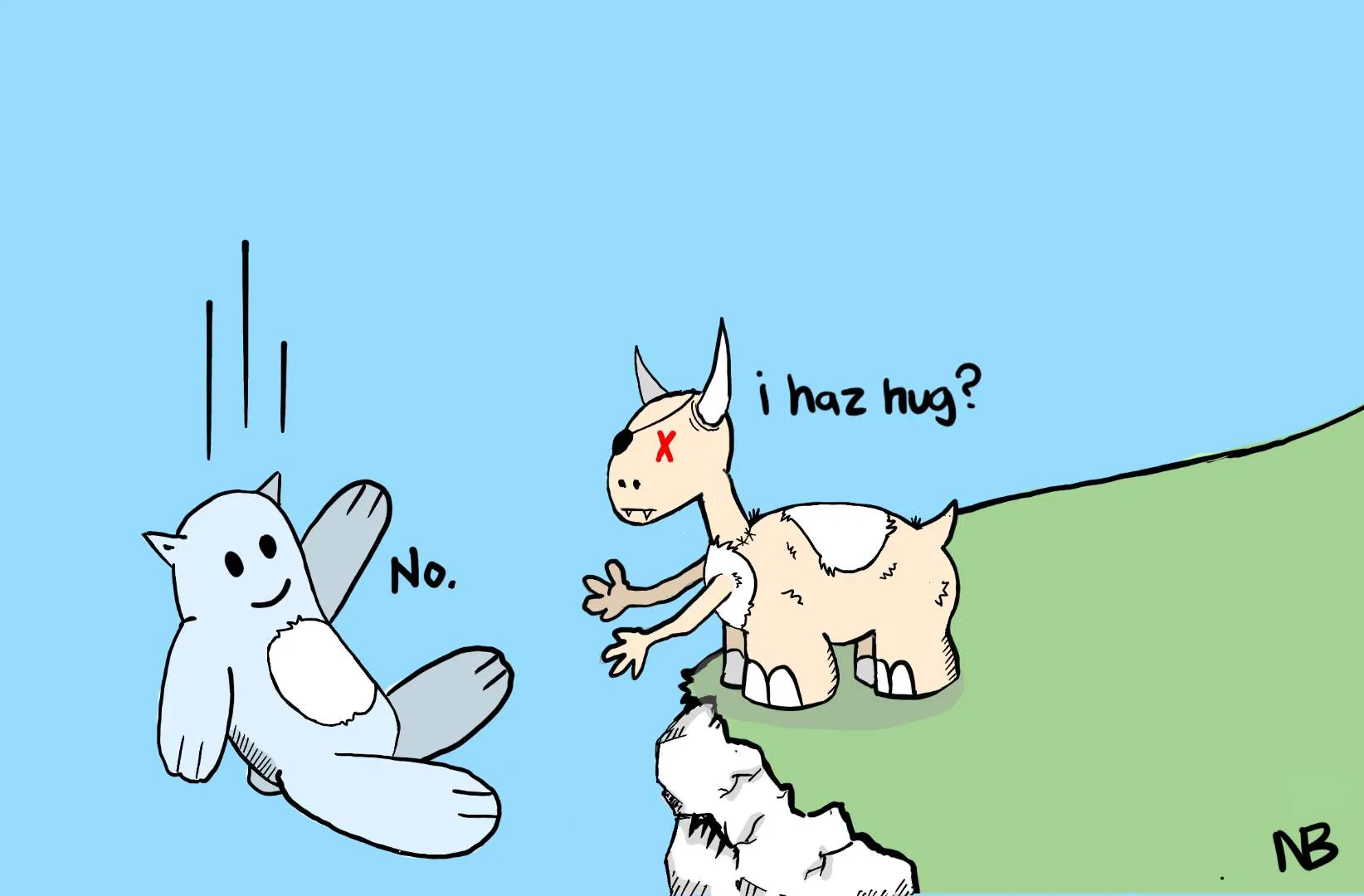Haz Hug Illustration